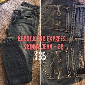 Rerock for Express Skinny Jean